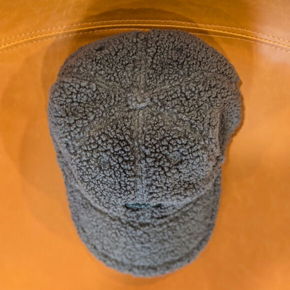 Rag & Bone Addison Baseball Cap Smoke Sherpa Adjustable One Size Unisex - Picture 2 of 7